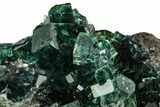Green Cubic Fluorite Crystal Cluster - China #112635-2
